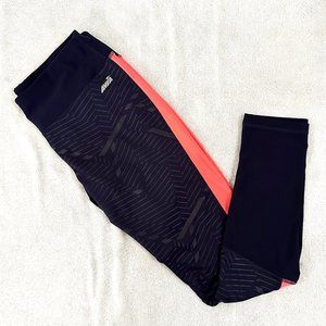 Avia Navy Blue/Pink Leggings, Size M